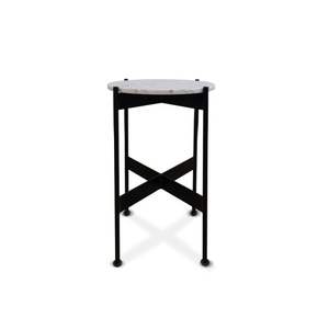 Table d'appoint en bois de teck au design élégant Kelly avec ample rangement pour la décoration de la salle à manger Meubles modernes en bois massif - Product Image 3