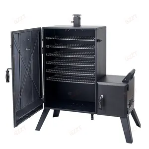 Multifungsi Outdoor arang karbon kayu asap Oven komersial industri ikan asap daging Oven kering daging mesin merokok