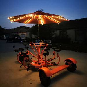 Vélo-bar de loisirs pour 7 personnes, en alliage d'aluminium, personnalisable, pour fêtes et visites touristiques - Product Image 4