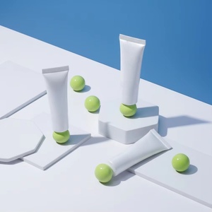 Nouvel arrivage : Emballage cosmétique personnalisé en tube plastique blanc vide, unique et de petite taille, pour crème et sérum de soin de la peau - Product Image 4