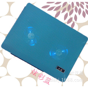 Laptop <b>Cooling</b> <b>Pad</b> 15.6 Inch Double Fans Air Cooled Plastic Silent Operation Multi Color Available - Product Image 2