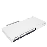 MikroTik CRS317-1G-16S+RM ONU FTTH Rak Mount 16 Port Gigabit Enterprise Network Switch