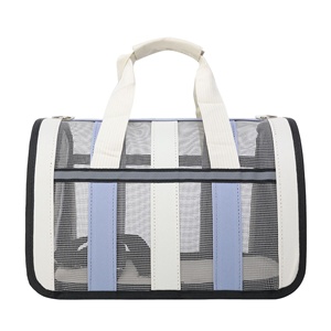 Bolsa de Transporte para Mascotas (Perros y Gatos) de Material Oxford, Transpirable, Plegable, Portátil, para Exteriores, con Correa Cruzada y Asa de Mano - Product Image 6