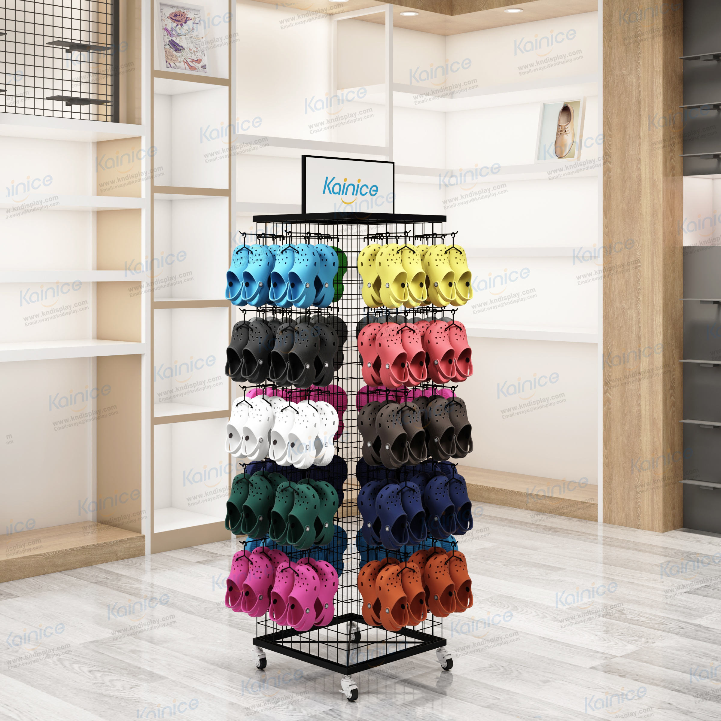 Crocs Shoes Display Racks Stylish Functional Solutions