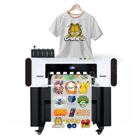 Imprimante DTF entièrement automatique 60 cm XP600 I3200, encre pigmentée, garantie 1 an pour T-shirts, jeans, sacs, chaussures