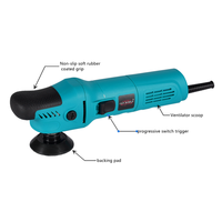 1000W 5 pouces longue portée double action 15mm orbite aléatoire 125mm plaque d'appui tampon détaillant polisseuse de voiture
