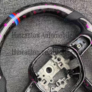 Nuevo Volante Deportivo de Fibra de Carbono Forjado con Cuero Perforado para Honda Civic 11ª Generación - Product Image 6