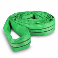 Fabrika Özel Üretimli 1-12 Ton %100 Polyester Yuvarlak Dokuma Askı Kayışı Ağır Hizmet Tipi EN 1492-2 Kargo Bağlama ve Kaldırma İçin