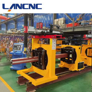 CNC pipa Plasma <span class=keywords><strong>CA</strong></span>-3000 dan mesin pemotong profil/H Beam/bentuk baja/tabung persegi pemotong Bevel - Product Image 5