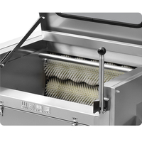 Éplucheur de cuisine multifonctionnel motorisé en acier inoxydable QC, haute efficacité, utilisation facile pour fruits et légumes commerciaux