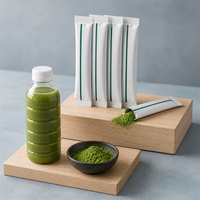 Sachets de poudre de matcha latte 2g pour voyage, thé vert, emballage personnalisé, prix de gros