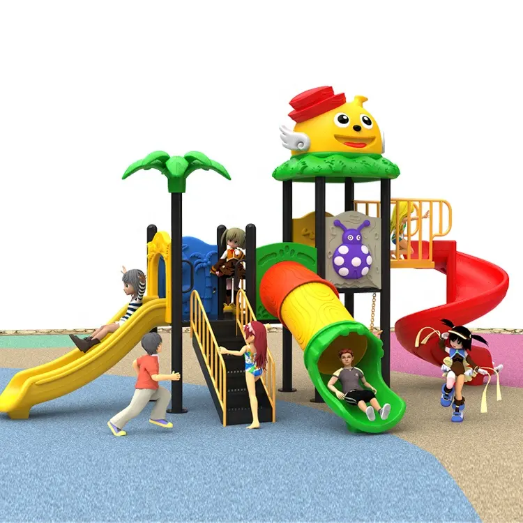 Groothandel Populaire Kinderen Plastic Park Speeltoestellen Outdoor Speeltuin Schommel Sets Kinderen Met Schommel Set Te Koop