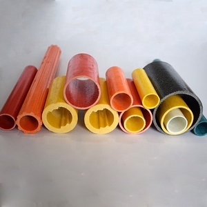 High Strength FRP Fiberglass Profile Round Hollow <b>Rod</b> Glass Fiber Tube - Product Image 2