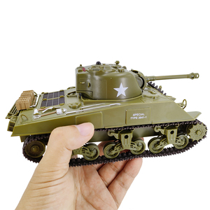 รถถังจำลองบังคับวิทยุ 3841-10 ขนาด 1/30 รุ่นเชอร์แมน M4A3 ปะทะ เพอร์ชิง M26 ระบบอินฟราเรด ต่อสู้ <span class=keywords><strong>2</strong></span>.4Ghz ของเล่นรถถังบังคับวิทยุ MT - Product Image 2