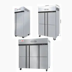High Quality Sustainable Use Store Refrigerator Comercial Stainless Steel Refrigerator Storage Containers