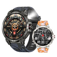 Reloj Inteligente KC89 44-49mm IP68 con GPS para Mujer, Deportes al Aire Libre, Monitoreo de Salud, Frecuencia Cardíaca, Responder Llamadas, para Android e IOS