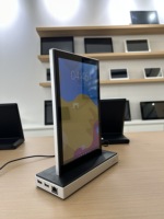 Tableta Android de 10.1 Pulgadas con Pantalla Táctil Doble en Forma de L, Precio de Fábrica, Equipo de Publicidad de Señalización Digital Comercial