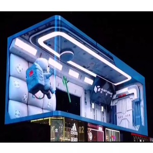 Pantalla de publicidad interactiva inmersiva LED 3D con holograma de ojo desnudo para tiendas minoristas, ascensores, animación interactiva al aire libre - Product Image 3