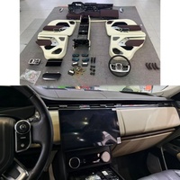 Aménagement et mise à niveau de l'intérieur luxueux, console centrale, accoudoir, portes pour Range Rover Sport Autobiography 2013-2015.