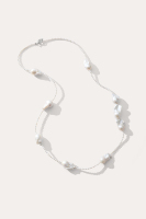 Collier à breloque plaqué or avec perle d'eau douce baroque certifiée CE ASTM REACH, pour bijoux de mode en matériaux naturels