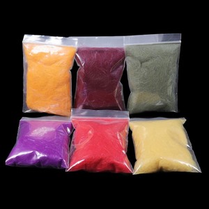 15 couleurs, 3g de poils de lapin pour la pêche à la mouche, matériaux pour le corps, fourrure de lapin pour nymphes - Product Image 4