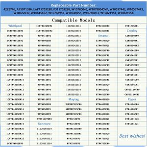 Venta caliente <span class=keywords><strong>Whirlpool</strong></span> W10780045 25.5in Varilla de suspensión de plástico Compatible con 4 Uds Copas de bola Fuente de energía eléctrica Venta caliente - Product Image 6