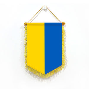 Wholesale Mini Pennant Car Flags 20x30cm Ukraine Wall Decor <b>Small</b> Ornaments Hanging Digital Printing - Product Image 6