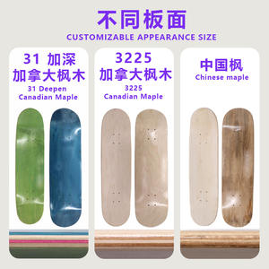 Autre planche à roulettes en bois d'érable en forme de bâtonnet de glace, écologique, pour l'art DIY, la mode adulte et la décoration intérieure - Product Image 3