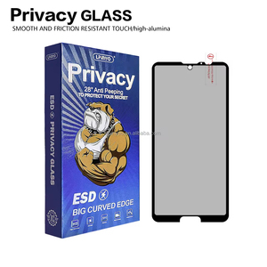 Pellicola Protettiva Privacy Anti-Spia in Vetro Temperato per Sharp Aquos Sense 2 <span class=keywords><strong>3</strong></span> <span class=keywords><strong>4</strong></span> 6 Zero R5G R3 R2, Vetro Protettivo per Cellulare - Product Image 1