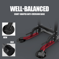 Intérieur Pull Up Bar Home Dip Bar Gym Bar Banc multifonctionnel Équipement de fitness