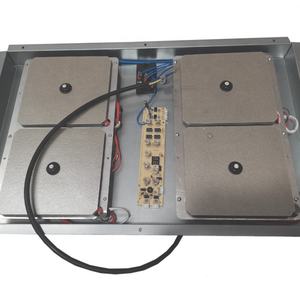 Customized Commercial 4 Burner InviCook Invisible Induction Stove Cooker Hob Stove <b>With</b> Half Bridge - Product Image 2