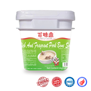 Sauce d'assaisonnement pour bouillon d'os de porc délicieusement parfumée Simplicité <span class=keywords><strong>Soupe</strong></span> de restauration Large utilisation Épices et assaisonnements mélangés séchés - Product Image 4