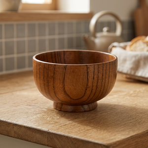 Wooden Vintage Style Eco-Friendly <b>Bowls</b> for Home & <b>Party</b> Use Polished Other Coating BS INTERNATIONAL NAD4350 - Product Image 1
