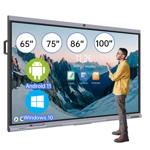 GAOKEView Interactive Flat Panel Touch Whiteboard Screen pannello interattivo lavagna interattiva da 75 pollici