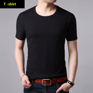 2020 nuevo <span class=keywords><strong>t</strong></span> camisa básica en blanco camiseta de alta calidad al por mayor de los hombres talla - Product Image 1