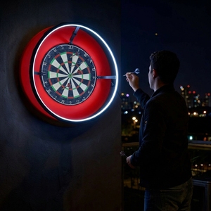 Support lumineux sans ombre pour <span class=keywords><strong>cible</strong></span> de fléchettes, support de fléchettes, éclairage professionnel pour compétition, lumière LED assemblable, détachable et portable - Product Image 3