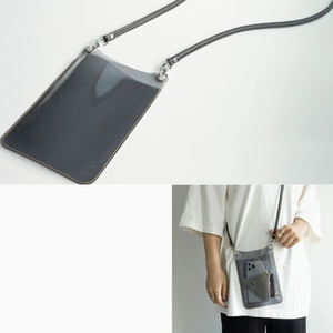 Nouvelle sacoche tendance pour téléphone portable en cuir PU japonais et coréen, sac à bandoulière élégant, pochette décontractée simple et fraîche pour téléphone portable. - Product Image 4