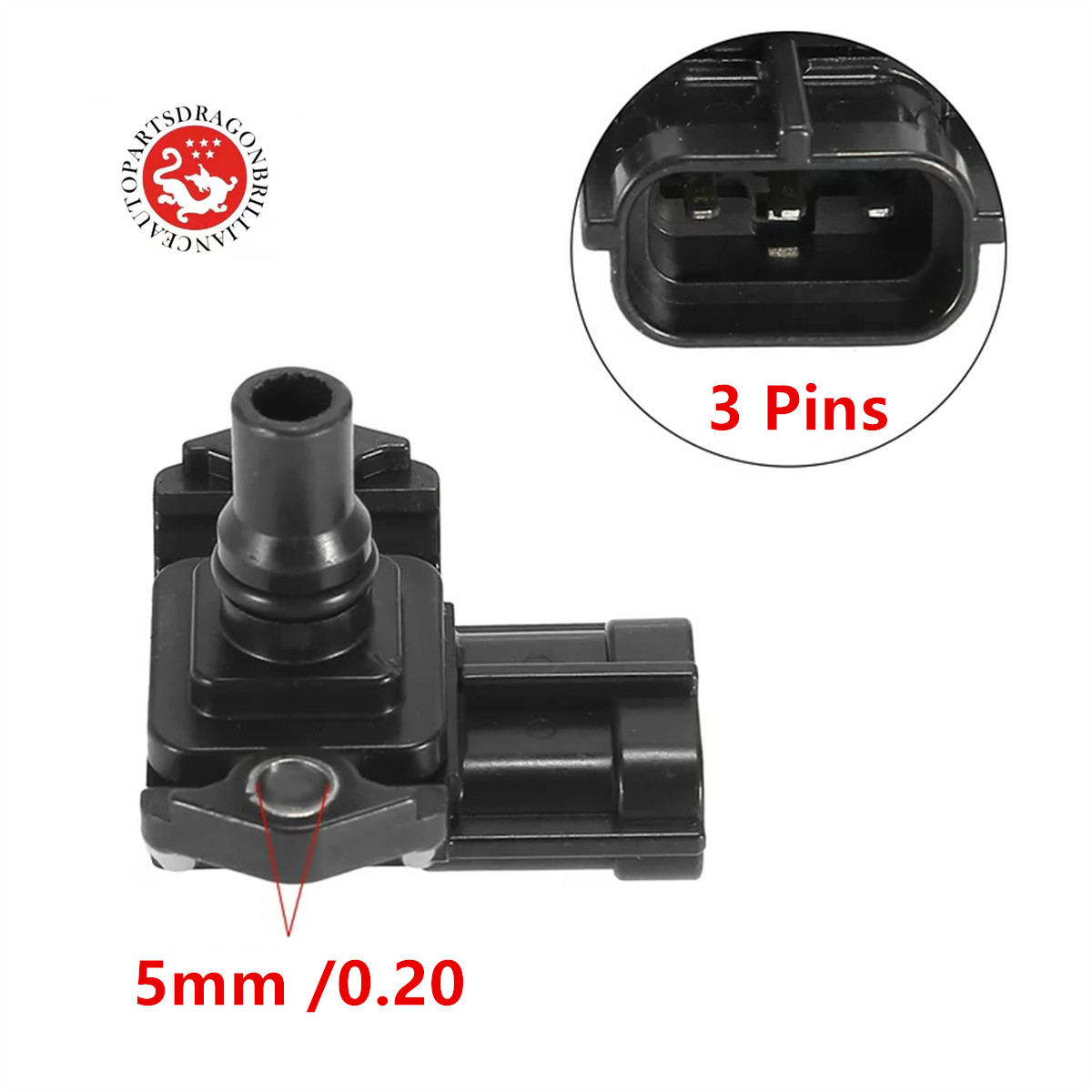 Manifold Absolute Pressure Sensor 8942097214 for DAIHATSU