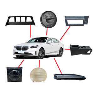 Penutup spion spion bahan ABS Vacuum-molded khusus dari pabrik, plastik rangka kaca spion mobil - Product Image 6