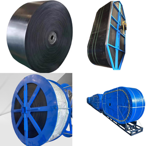 Op maat gemaakte rubberen vlakke band, hoge treksterkte, antislip, industriële transportband - Product Image 1