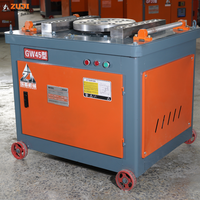 Nouvelle machine à cintrer les barres d'acier ZUJI de haute qualité 220v/380v pour la construction GW45 à faible coût d'entretien