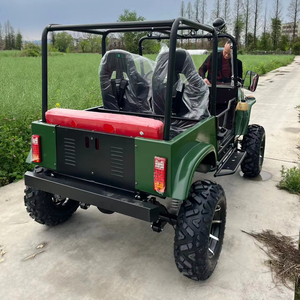 รถยนต์อัตโนมัติพร้อมล้ออัลลอยขนาด 12 นิ้ว CVT 4 จังหวะ ควอด 2-4 ที่นั่ง ยูทีวี จี๊ป รถยนต์ไฟฟ้าสำหรับผู้ใหญ่ ยูทีวี บักกี้ คาร์ 4x4 - Product Image 1