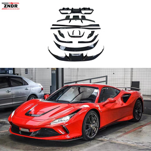 Nouveau kit carrosserie style F8 NT en fibre de carbone sèche : lèvre avant, jupes latérales, diffuseur arrière, spoiler et angles de carrosserie en carbone - Product Image 1