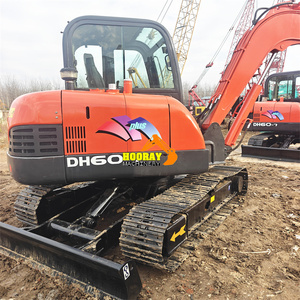 Mini-excavatrice DOOSAN DH60-7 d'occasion, modèle 2020, avec moteur et pompe Doosan, performances stables, capacité de 6 tonnes, prix bas - Product Image 5