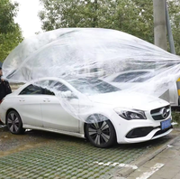 Fabricant en gros de housses de voiture jetables en plastique transparent universel PE pour réparation automobile, accessoires intérieurs