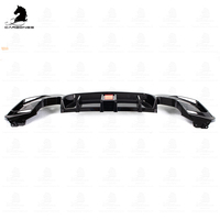 Diffuseur de pare-chocs arrière à ajustement parfait pour BMW série 1 F20 Style D-MAX ABS diffuseur arrière noir brillant 2015-2019