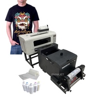 Nueva Impresora Digital DTF A3 de Rollo a Rollo con Cabezal Doble Epson para Película PET, 1 Año de Garantía, Automática