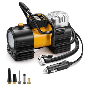 Tragbarer 12V Auto Reifen füller Digital anzeige ABS Auto Luft kompressor mit Kabel Reifen pumpe Inflator - Product Image 1
