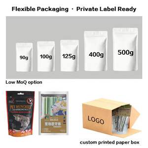 Muestras Gratis de Golosinas Orgánicas para Perros, Alta en Proteínas, Piel de Salmón Deshidratada y Seca al Aire, Bocadillos Masticables - Product Image 3