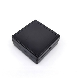 Boîte de présentation carrée simple en acrylique transparent à surface annulaire, en mousse à mémoire de forme monocouche, pour pierres précieuses en vrac et diamants bruts, anti-poussière - Product Image 3